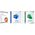 Microsoft Office 2024 Super Pack - MS Office+MS Project+MS Visio - mit online-Aktivierung