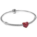 Pandora Schmuckset Geschenkset Rosenherz Silber silberfarben 18 cm