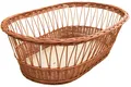 Amigos Baby Weidenkorb Moseskorb , Naturprodukt, unbehandelt
