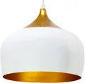Bamyum Pendelleuchte Bamyum Pendelleuchte Vintage I Kreis I Metall Ø30 cm Lampe, ohne Leuchtmittel