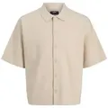 Jack & Jones  T-Shirts & Poloshirts 12272934-MOO  in Beige, EU XL