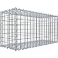 Gabiona Gabionenkorb 40 cm x 80 cm x 30 cm Maschenw 5 cm x 5 cm