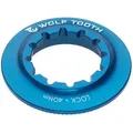 WOLF TOOTH Center Lock Ring Internal Spline | blau