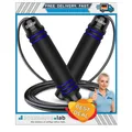 Blukar Springseil 3 Meter Verstellbar Rutschfest PVC Griffe