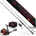 Paradox Fishing Spinnrute Firetiger, (Firetiger Spinnrute + Infinity Rolle), 2,1m/2,4m/2,7m, 5-20g/15-35g/20-60g 2.7 m