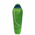 Grüezi-Bag Kinder Biopod Wolle Kids World Traveller Schlafsack (Grün STK Größe) 6100