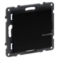 Legrand SEANO with Netatmo Wandsender Licht - 1-fach, 1 Schaltwippe, LED-Batteriestatus, Befestigung (765833)