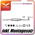 für Toyota Yaris 1.3 VVT (2005-2008) Auspuff Mittelschalldämpfer OE 174100J050
