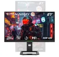 TITAN ARMY P2710S Gaming-Monitor (2560x1440 px, QHD, 1 ms Reaktionszeit, 240 Hz, Fast IPS, 27-inch Fast IPS LCD Screen, 240Hz Refresh Rate, 1ms GTG, HDR 400)