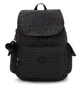 kipling Basic Plus City Pack Backpack L Rucksack Rucksack Signature Emb schwarz