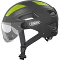 ABUS Stadthelm Hyban 2.0 ACE - Fahrradhelm mit Visier, icht und ABS-Hartschale - für Damen und Herren - Grau (titan), Größe XL (58-63 cm) - Grau
