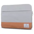 Johnny Urban Laptoptasche Canvas Laptophülle 13 Zoll braun|grau