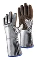 Jutec Hitzeschutzhandschuh Sebatanleder, Alu, 38 cm - H05LA238-W2 (VPE: 1 Paar)