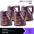 Mannol Extra Gear Oil Getriebeöl 75W-90 GL-4/GL-5 LS 4x4 Liter = 16 Liter