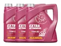 3x4 Liter Mannol Extra Getriebeöl 75W-90 Achsenöl API GL5 SCHALTGETRIEBEÖL 75W90