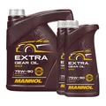 6 (4+2x1) Liter MANNOL SAE 75W-90 API GL 4/5 LS Extra Getriebeöl u. Achsöl