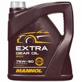 MANNOL Getriebeöl Extra Getriebe ÖL 75W-90 API GL 4 4 Liter Schalt Oel