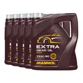 20 (5x4) Liter MANNOL SAE 75W-90 Extra Getriebeöl API GL 4/GL 5 LS