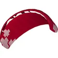 HQ4-Kites 118045 - Rush Pro 250 Red, Dreileiner Lenkmatte Trainerkite, Spannweite: 250cm, inkl. 160/120kp Dyneemaschnüre 3x20m auf 3-Line 50cm-Controlbar, 5-24 Knoten