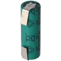 4/5AA NiMH Akku FDK 1,2 Volt 1100mAh mit Lötfahnen U-Form, Industrieausführung Flattop 43x14,2mm