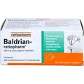 Baldrian-ratiopharm überzogene Tabletten zur Beruhigung, 60 St. Tabletten