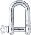 Normschäkel verzinkt Bolzen-ø 27 mm Lichte=38 mm Tragkraft 3150 kg