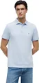 Tommy Hilfiger Herren Poloshirt Kurzarm 1985 Regular Fit, Blau (Breezy Blue), M