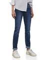 Street One Damen A378402 Jeans im Casual Fit, Dark Blue Wash, 29W / 28L