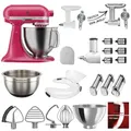 KitchenAid Küchenmaschine Artisan 5KSM195PS Mega-Paket Hibiscus