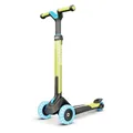 BERG Nexo Kinderroller Kinderscooter faltbar ab 2 Jahre | Höhenverstellbarer Tretroller Scooter mit LED Rädern | Dreirad Roller für Kinder Jungen & Mädchen, bis 12 Jahre | Farbe: Limette