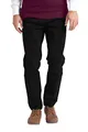 BlauerHafen Herren Formale Hose Karo-Muster Slim-fit Wrinkle-Resistant Flat-Front Retro Vintage Tailored Fit Smart Office Business Suit Chino Pant (Schwarz, 32W / 30L)