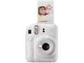 FUJIFILM INSTAX mini 12 Sofortbildkamera, Clay White
