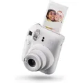 FUJIFILM INSTAX MINI 12 Sofortbildkamera (Clay White)