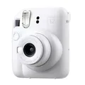 FUJIFILM Instax Mini 12 clay white schicke Sofortbildkamera, einfache Bedienung