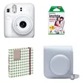 Fujifilm Instax Mini 12 Set Tasche Album 20 Bilder 5 Farben Sofortbildkamera NEU