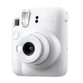 Fuji Instax Mini 12 Clay White Weiß Sofortbildkamera  Sofortbild Kamera