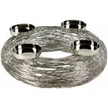 VOSS Design »Tangle« Kranz in silber  – erhältlich in 2 Größen
