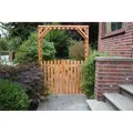 Promadino Pergola-Set Steffi mit Türen 200 cm x 137 cm x 47 cm Honigbraun FSC®