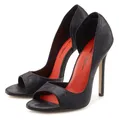 High-Heel-Sandalette "Peeptoe Pumps mit hohem Absatz,", Verführerischer Sommerschuh, stilvoller, offener Schuh, Gr. 39, schwarz