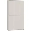 Carryhome Schuhschrank, Sand, Holzwerkstoff, 16 Fächer, 109.2x191.9x34.9 cm, Typenauswahl, stehend, Garderobe, Schuhaufbewahrung, Schuhschränke