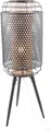 Globo Denton E27 Tischleuchte 40W Schwarz Matt, Metall Ø22,5cm 507901456X