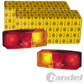 2x HELLA HALOGEN RÜCKLEUCHTEN SATZ 12V 24V HINTEN LINKS+RECHTS RÜCKLICHTER