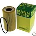 MANN-FILTER Ölfilter mit Dichtung für Porsche 911 Cabriolet 3.6 Turbo 4S