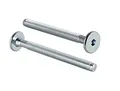 woplus Flachkopfschrauben Möbelschrauben Möbelverbinder Stahl Verzinkt M6 x 65mm Flachkopf Antrieb:Innensechskant SW4 (10 Stück M6 x 65mm)