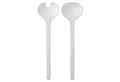 Mepal Salatbesteck SILUETA, L 28,5 cm, Weiß, Polypropylen, (2-tlg), Spülmaschinengeeignet