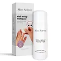 Miss Sophie Nail Wrap Remover I Nagellackentferner für Nagelfolien I Milder & schneller Entferner I Frei von Aceton I Schutz und Stärkung der Nägel I Mit Mandelöl & Aloe Vera I Premium Qualität