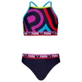 PUMA Swim Girls Placed Print Bikini Set 1P