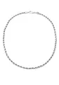 Kuzzoi massive 925 Silber Königskette Herren Halskette, Dicke 4mm, Länge 50 cm, mit Schmuckbox, Herrenkette Silberkette ohne Anhänger - 0110970118_50