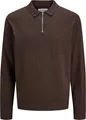 Jack & Jones Emil Langarm-polo Braun M Herren Braun M