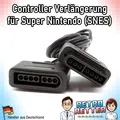 1,8m SNES Controller Kabel Verlängerung Super Nintendo Verlängerungskabel Joypad